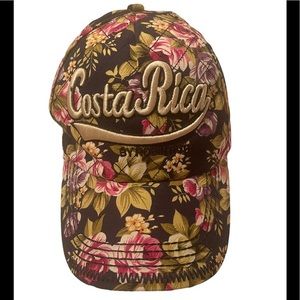 Costa Rica Floral Hat NWOT